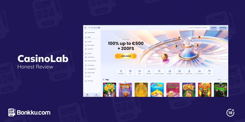 Scopri il Casinolab Casino - Bonus e App per Italiani Riservati